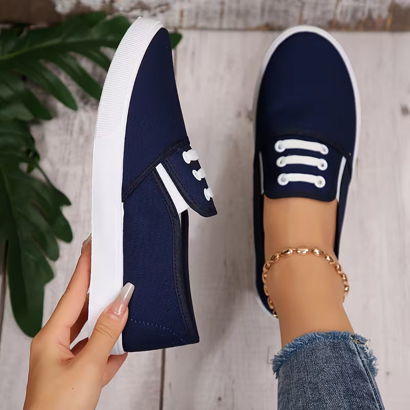 RYDE | CANVAS SKATE-STREET SLIP-ON LOAFERS