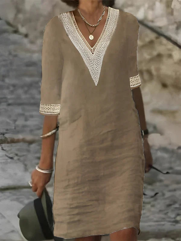 JULEYNA™ – BREEZY NATURAL-FIBER DRESS FOR EFFORTLESS STYLE