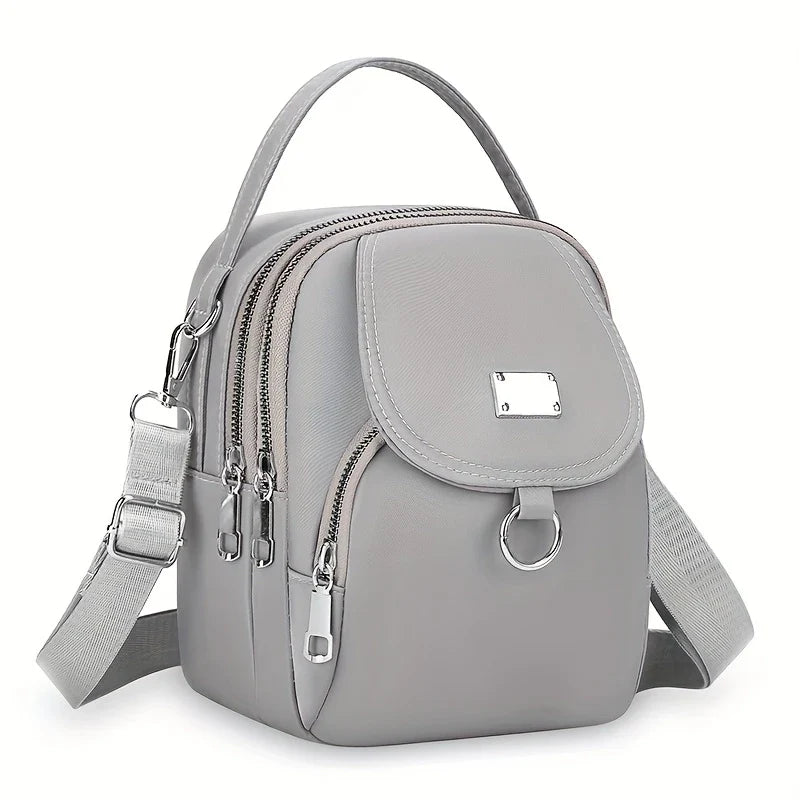 MODA CARRY™ — WOMEN’S OXFORD CLOTH MESSENGER BAG