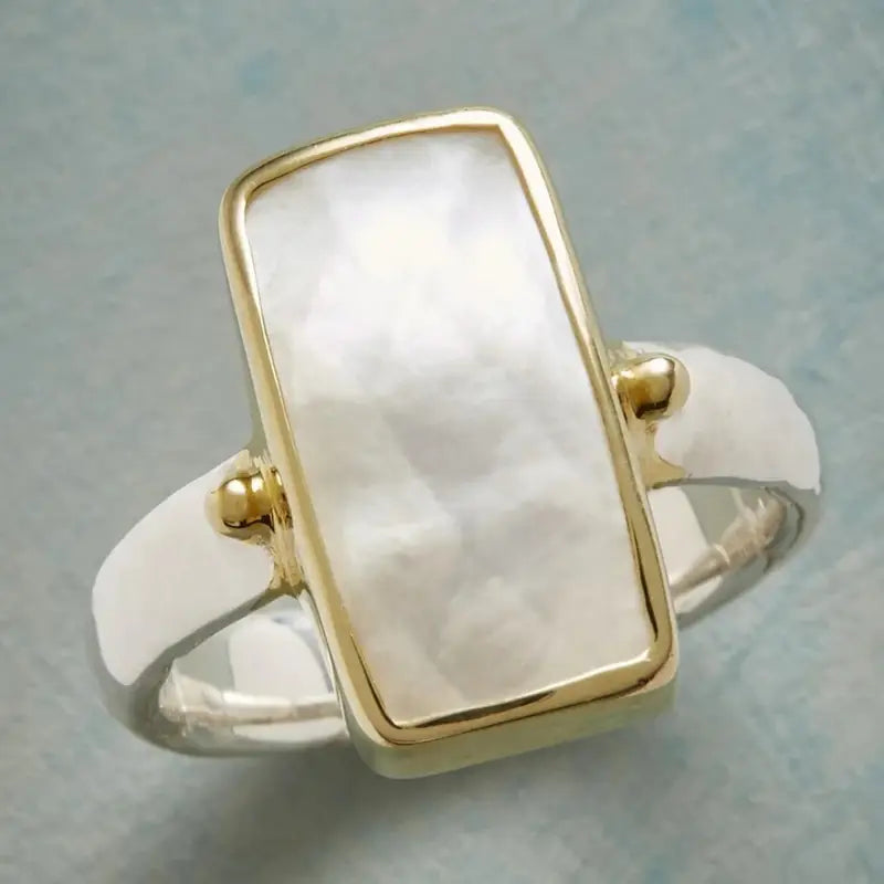 HALISE™ MARBLE BEZEL RING