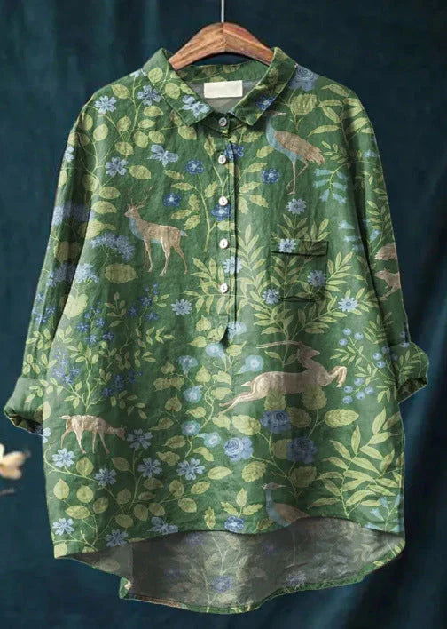 ELLE™ | VINTAGE FLORAL BLOUSE