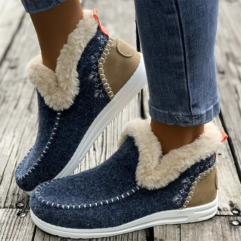 WINTARRA™ WOMEN'S PLUSH-LINED ORTHOPEDIC LOAFERS
