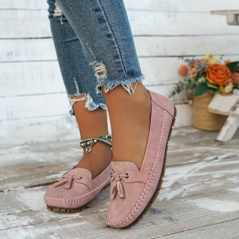 CERES | WHEAT-EMBELLISHED COMFORT-FIT LOAFERS
