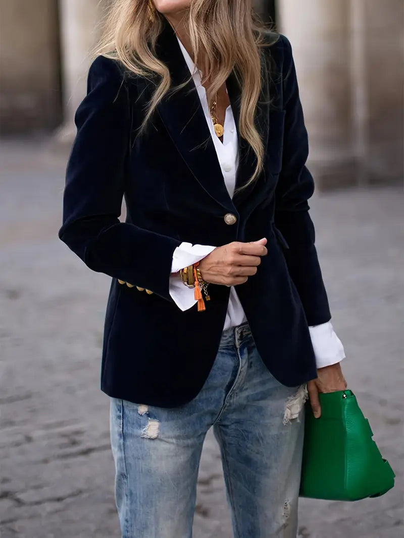 VALÉRIA™ VELVET BLAZER