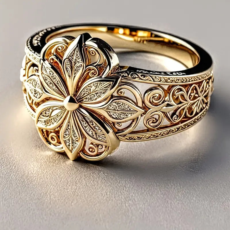 ZARIA™ VINTAGE FLORAL RING